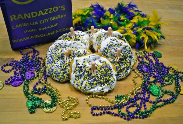 Mini King Cakes - Randazzo’s Camellia City Bakery