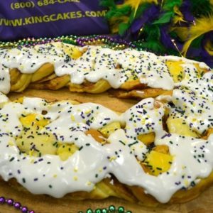 Medium King Cake- Cream Cheese - Shipped